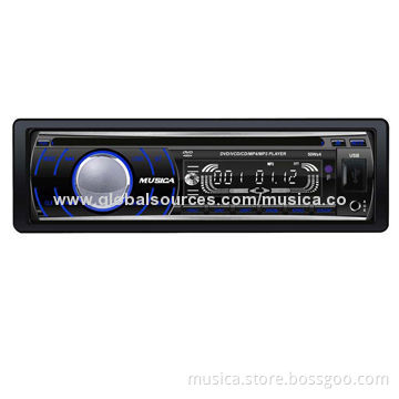One DIN Car DVD Player with Bluetooth Detachable Panel